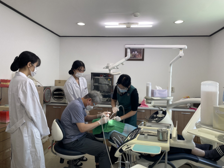 치위생학과, 이주노동자 대상 구강 진료 봉사활동 진행